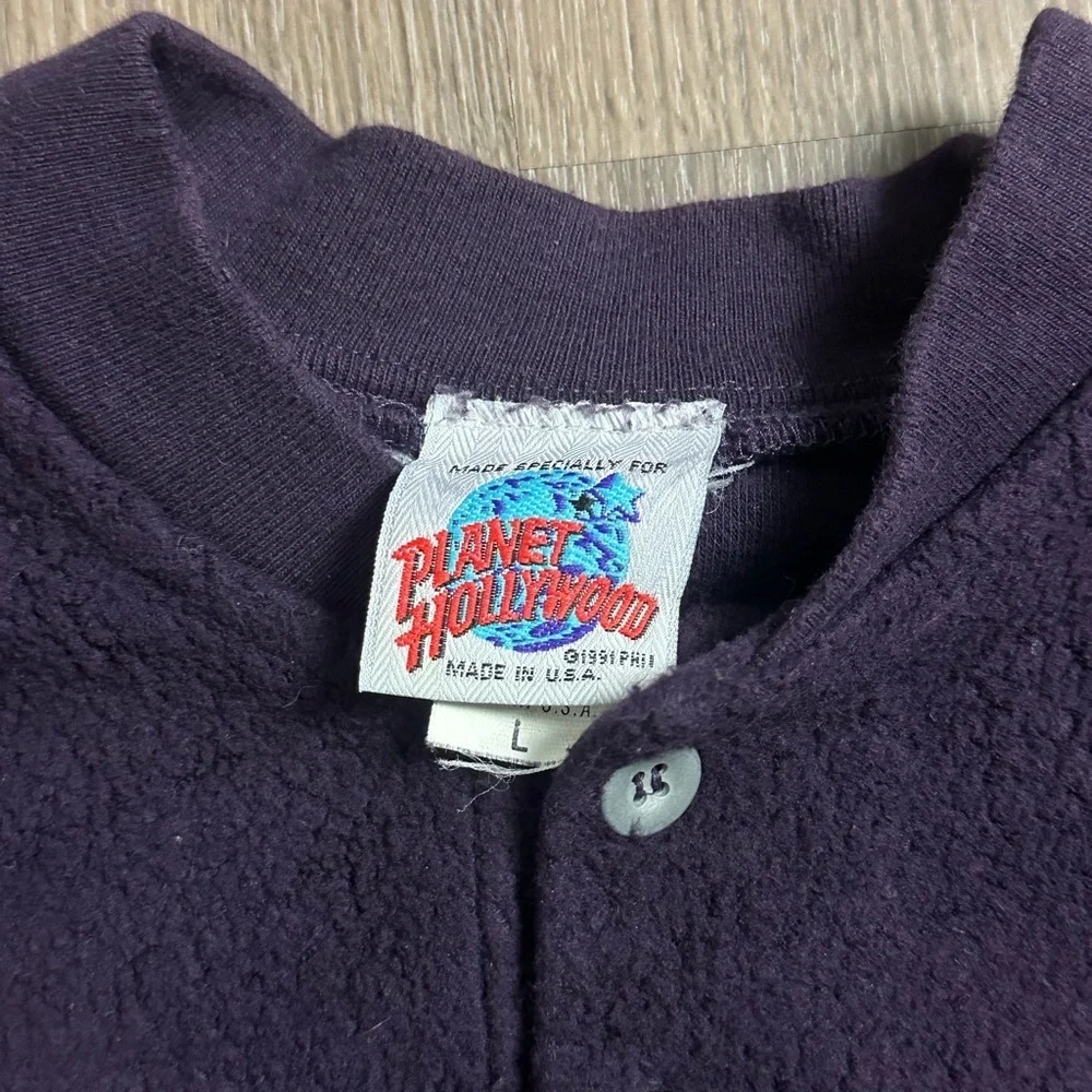 Vintage Planet Hollywood Seattle Sweater - Picture 3 of 4
